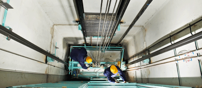 elevator maintenance